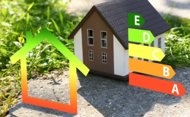 house with energy efficiency rating